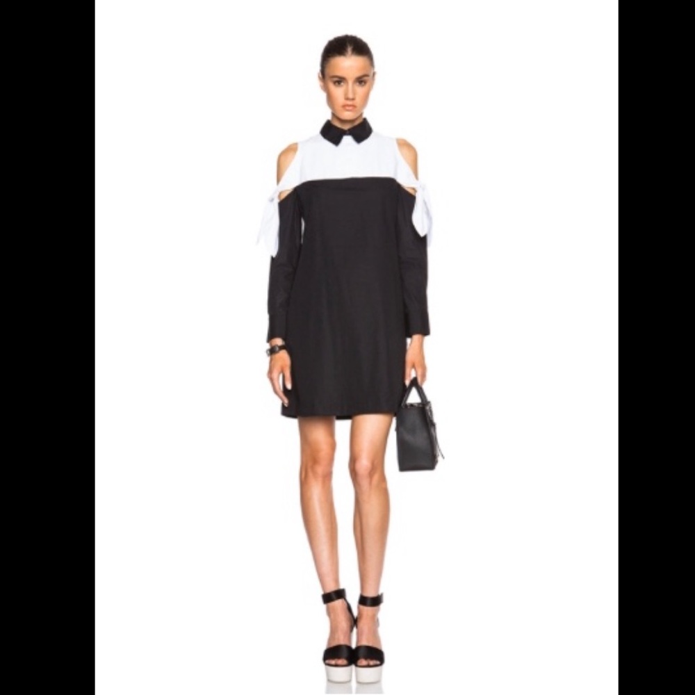 Tanya Taylor shoulder cutoff Wynn dress size 0